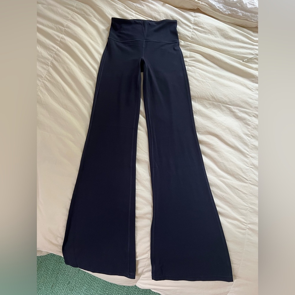 Athleta Navy Blue Elation Flare Pant NWOT